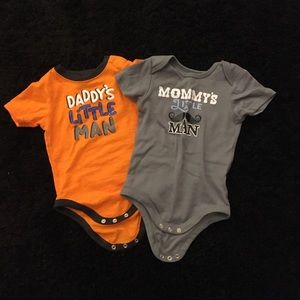 Mom and dad love onesies